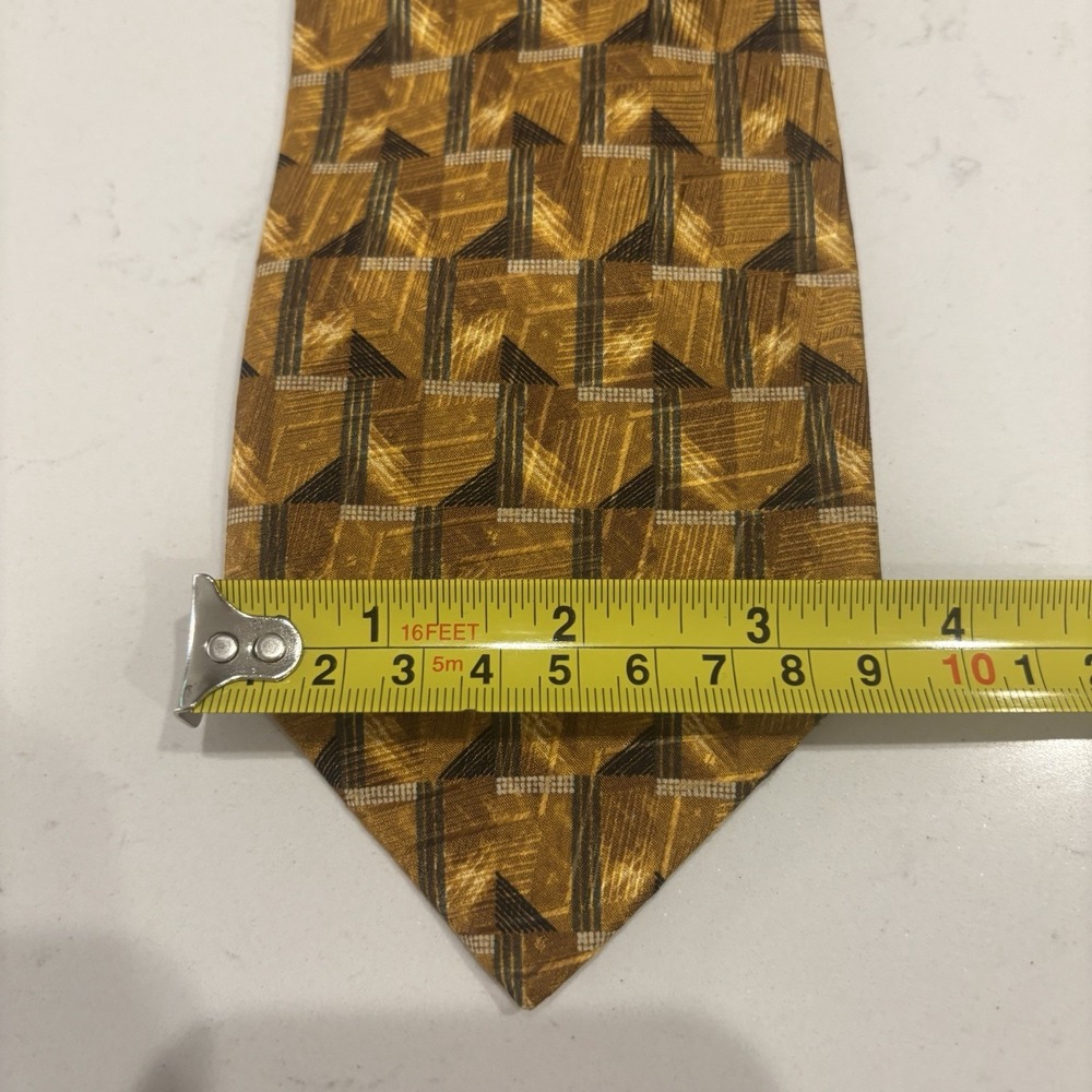 Canali Men's Silk Tie Made in Italy - Picture 2 of 3